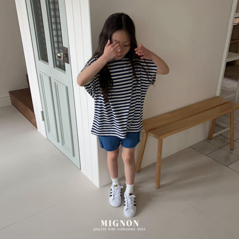 Mignon - Korean Children Fashion - #magicofchildhood - Marine Tee - 5