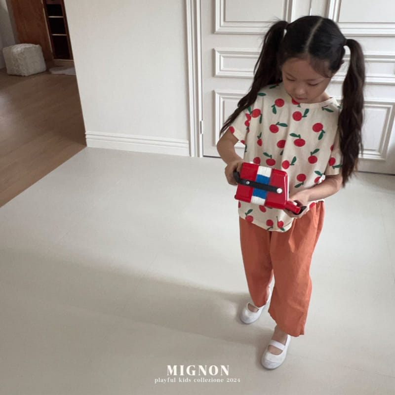 Mignon - Korean Children Fashion - #littlefashionista - New Apple Tee - 4