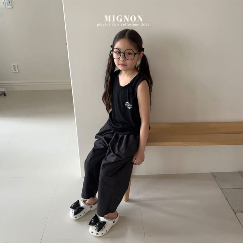 Mignon - Korean Children Fashion - #prettylittlegirls - Keep Going Sleeveless Tee - 5