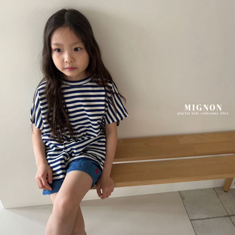 Mignon - Korean Children Fashion - #prettylittlegirls - Marine Tee - 7