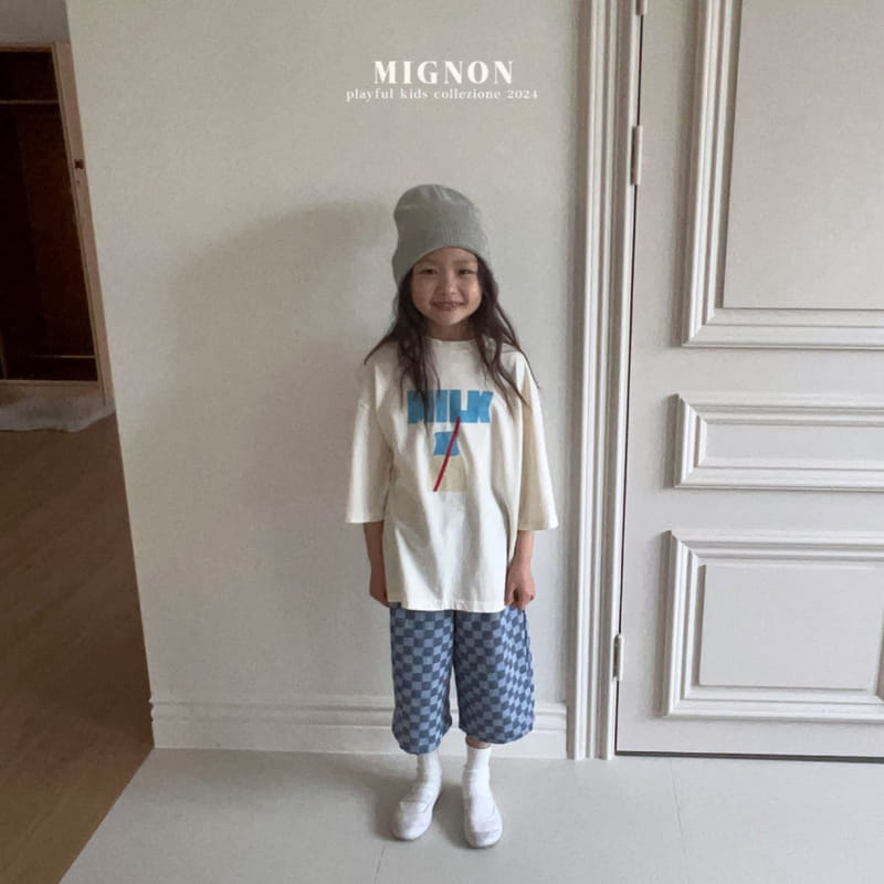 Mignon - Korean Children Fashion - #stylishchildhood - Milk Tee - 3