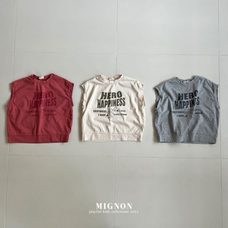 Mignon - Korean Children Fashion - #stylishchildhood - Hero Drop Tee - 2