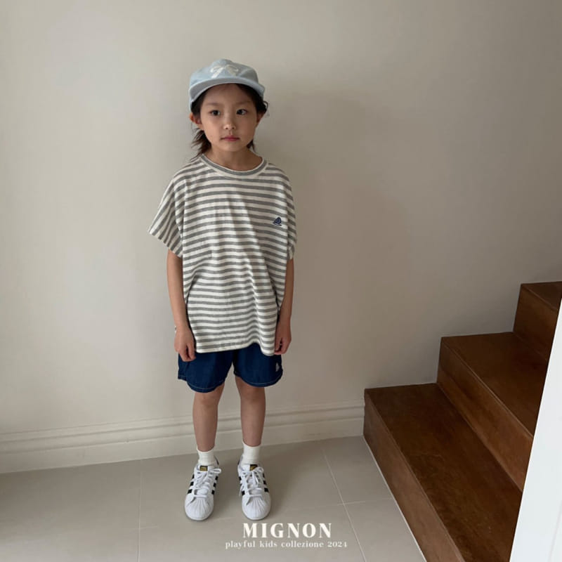 Mignon - Korean Children Fashion - #stylishchildhood - Marine Tee - 10