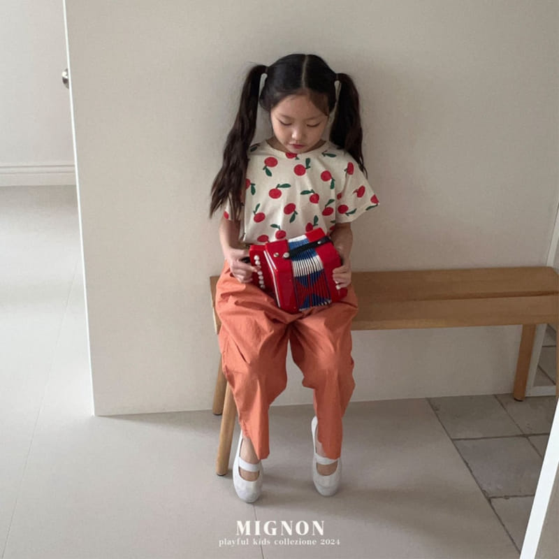 Mignon - Korean Children Fashion - #stylishchildhood - New Apple Tee - 9