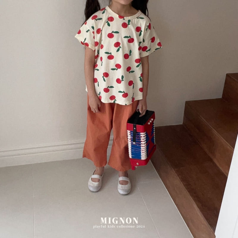 Mignon - Korean Children Fashion - #todddlerfashion - New Apple Tee - 7