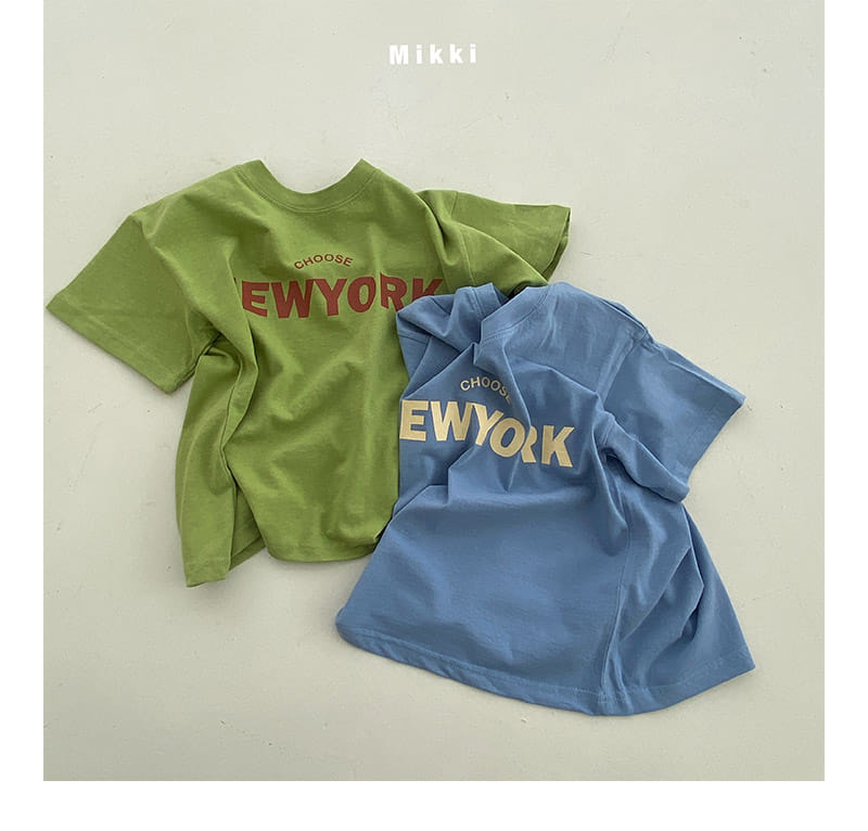 Mikki - Korean Children Fashion - #childofig - Chews New York Short Sleeve Tee With Mom