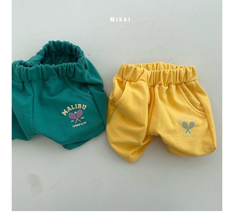 Mikki - Korean Children Fashion - #littlefashionista - Malibu Racket Short With Mom