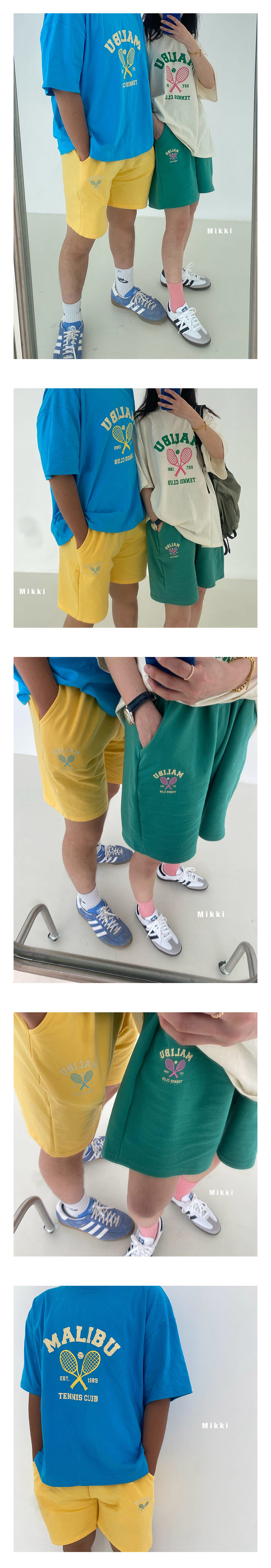 Mikki - Korean Children Fashion - #minifashionista - Malibu Racket Short With Mom - 3