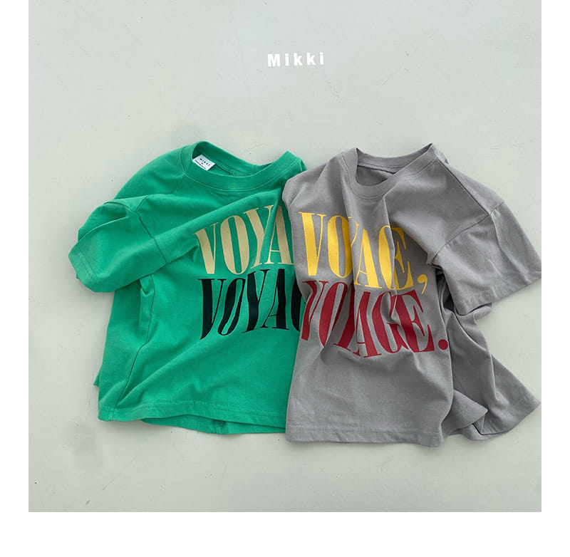 Mikki - Korean Children Fashion - #minifashionista - Boyaji Short Sleeve Tee With Mom