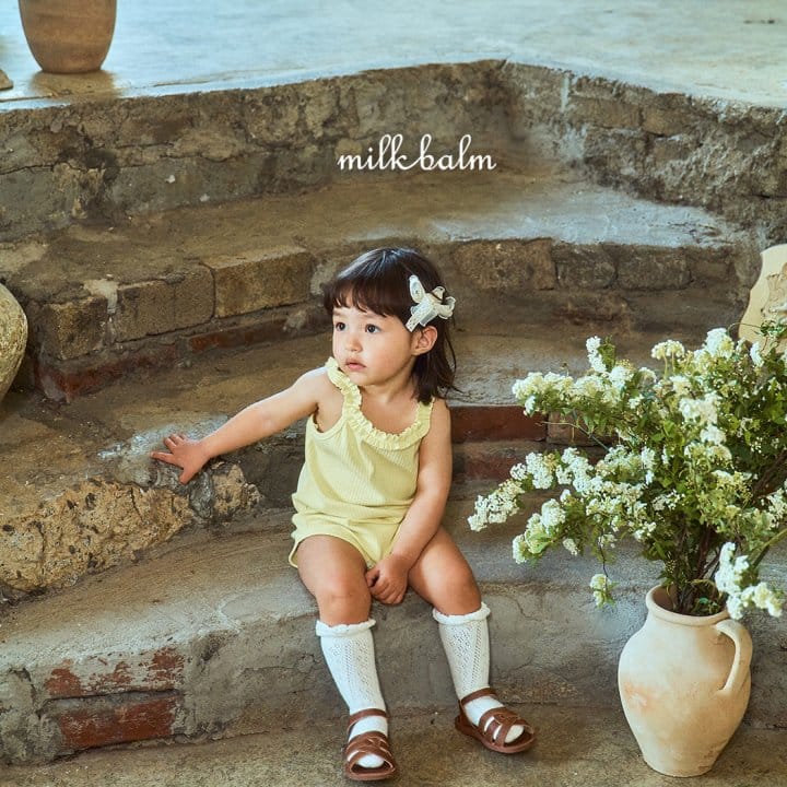 Milk Balm - Korean Baby Fashion - #babyboutique - Anna Body Suit - 6