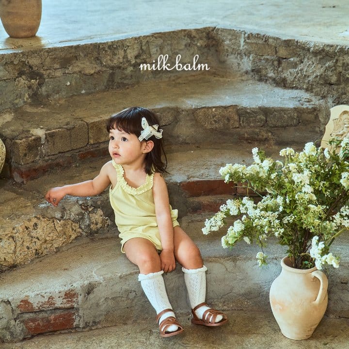 Milk Balm - Korean Baby Fashion - #babyboutiqueclothing - Anna Body Suit - 7