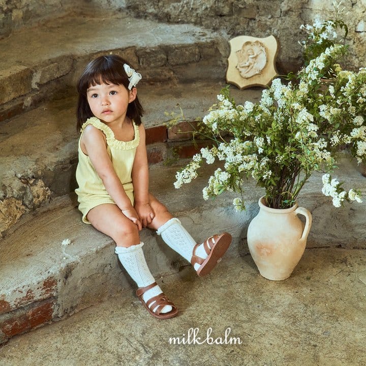 Milk Balm - Korean Baby Fashion - #babyfashion - Anna Body Suit - 9