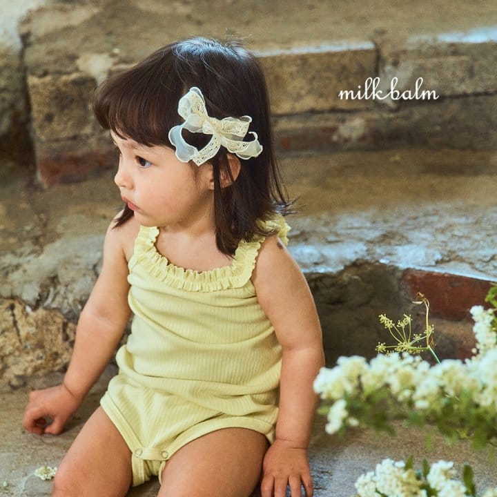 Milk Balm - Korean Baby Fashion - #babygirlfashion - Anna Body Suit - 11