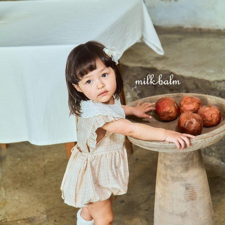 Milk Balm - Korean Baby Fashion - #babyoninstagram - Eva Body Suit - 5