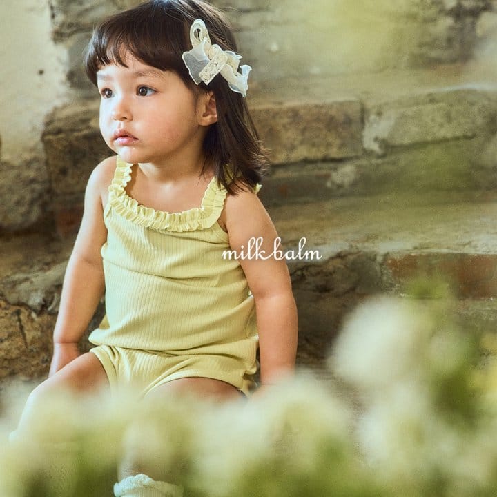 Milk Balm - Korean Baby Fashion - #babyoutfit - Anna Body Suit