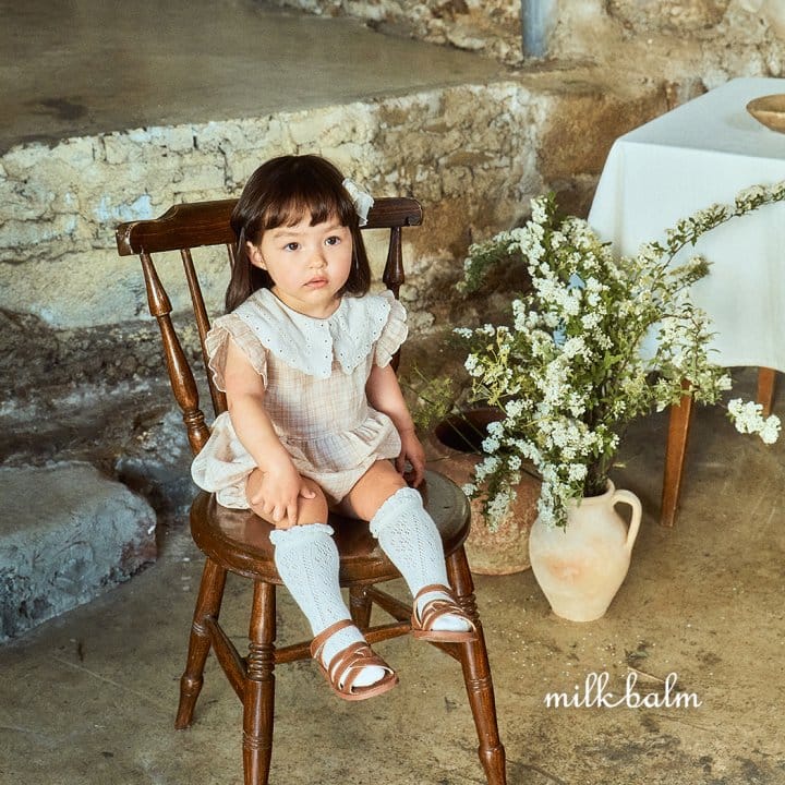 Milk Balm - Korean Baby Fashion - #babyoutfit - Eva Body Suit - 8