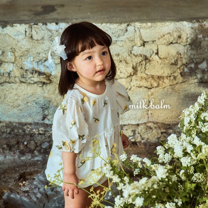 Milk Balm - Korean Baby Fashion - #babyoutfit - Lillian Body Suit