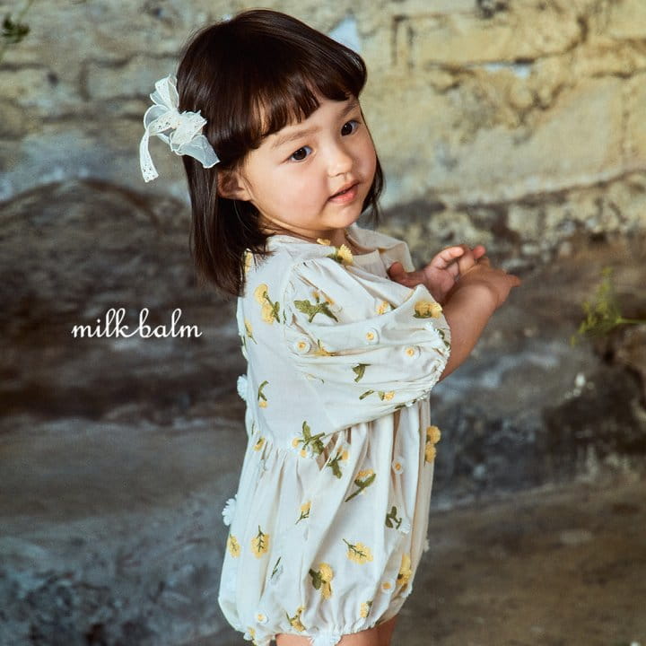 Milk Balm - Korean Baby Fashion - #babyoutfit - Lillian Body Suit - 2