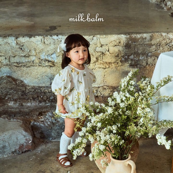 Milk Balm - Korean Baby Fashion - #onlinebabyshop - Lillian Body Suit - 5