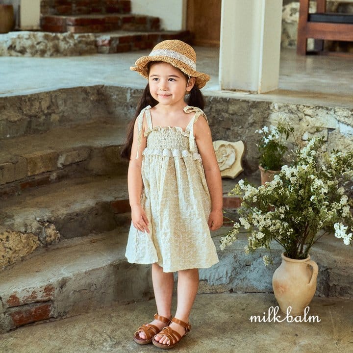 Milk Balm - Korean Children Fashion - #childofig - Bliss Smoking One-Piece - 6