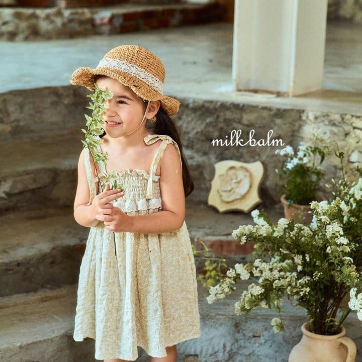 Milk Balm - Korean Children Fashion - #childrensboutique - Bliss Smoking One-Piece - 7