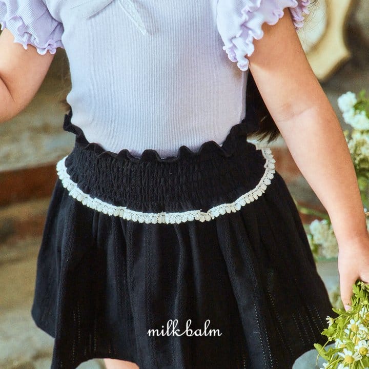 Milk Balm - Korean Children Fashion - #childrensboutique - Anna Smoking Skirt - 5