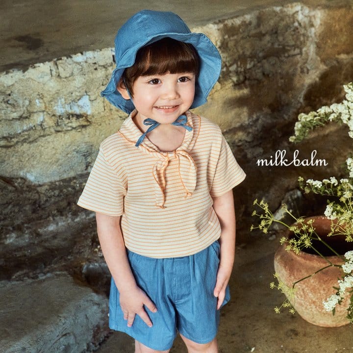 Milk Balm - Korean Children Fashion - #discoveringself - Milk Marine Tee - 5