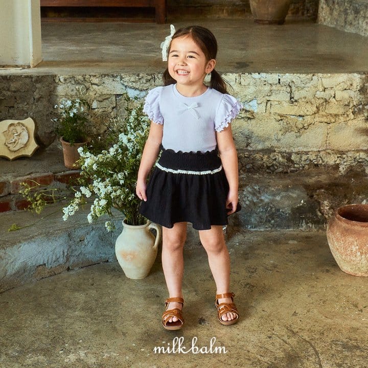 Milk Balm - Korean Children Fashion - #fashionkids - Anna Smoking Skirt - 8