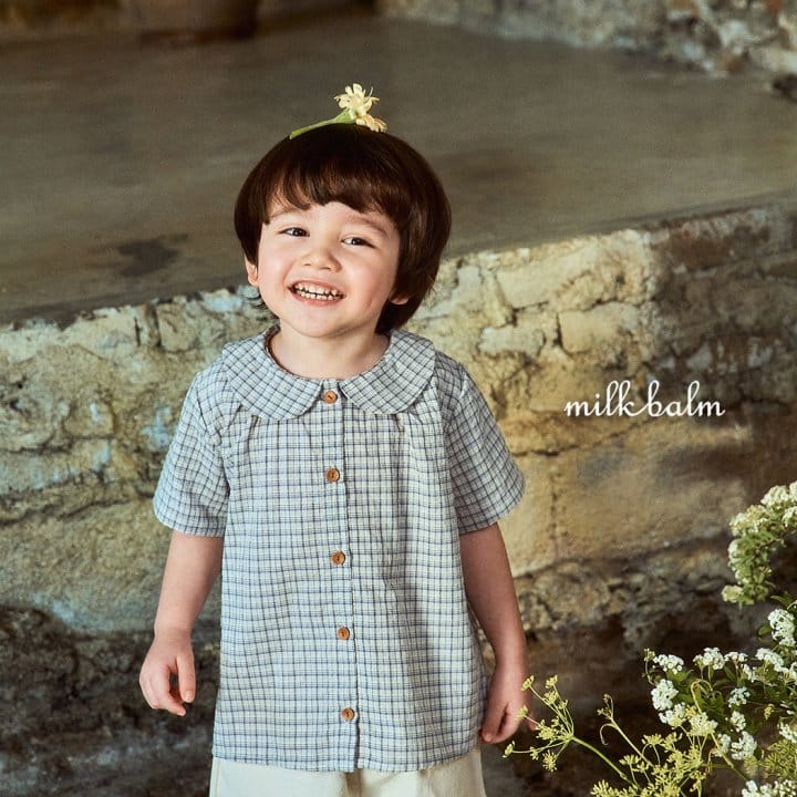 Milk Balm - Korean Children Fashion - #kidsshorts - Leo Shirt - 6