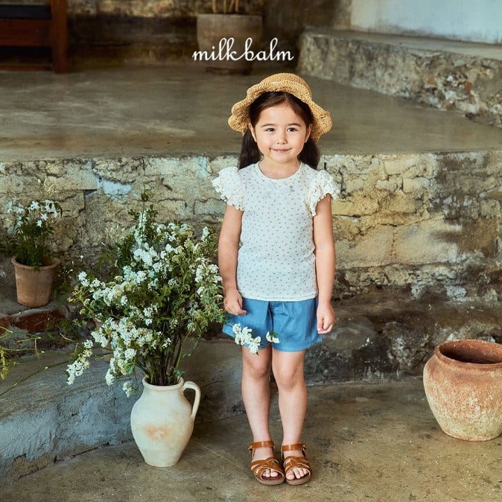 Milk Balm - Korean Children Fashion - #kidzfashiontrend - Anna Frill Tee - 10