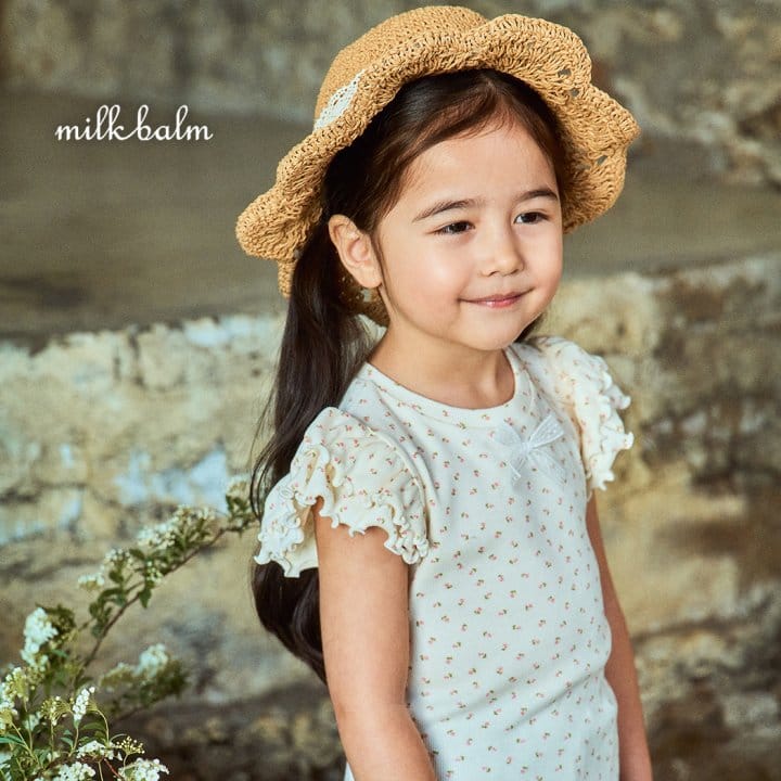 Milk Balm - Korean Children Fashion - #stylishchildhood - Anna Frill Tee - 2