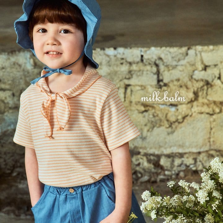 Milk Balm - Korean Children Fashion - #stylishchildhood - Milk Marine Tee