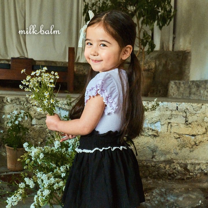 Milk Balm - Korean Children Fashion - #todddlerfashion - Anna Smoking Skirt