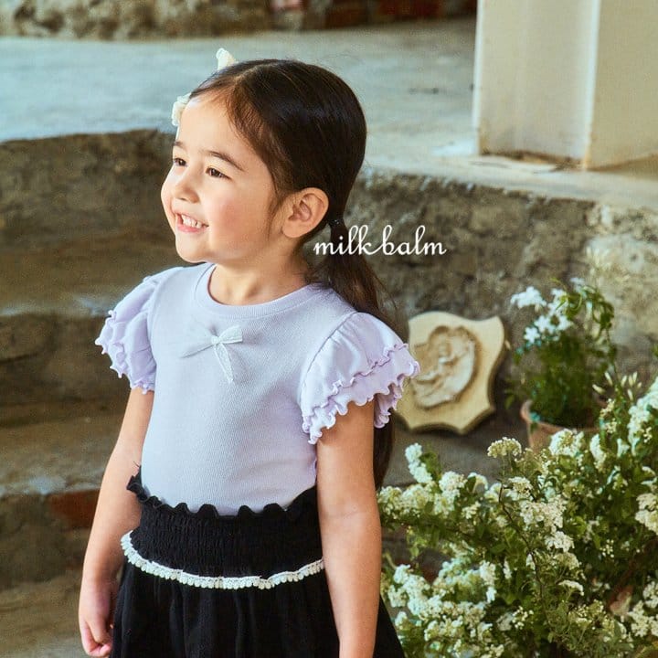 Milk Balm - Korean Children Fashion - #toddlerclothing - Anna Smoking Skirt - 2