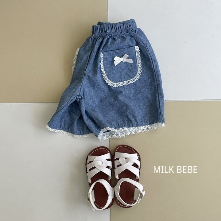 Milk Bebe - Korean Children Fashion - #Kfashion4kids - Melissa Denim Pants - 7