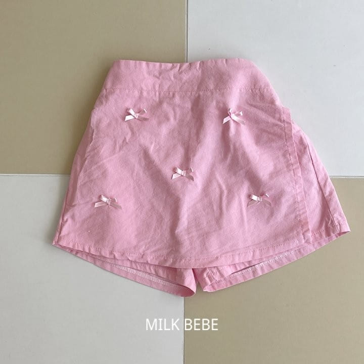 Milk Bebe - Korean Children Fashion - #childofig - Kate Wrap Skirt Pants - 9