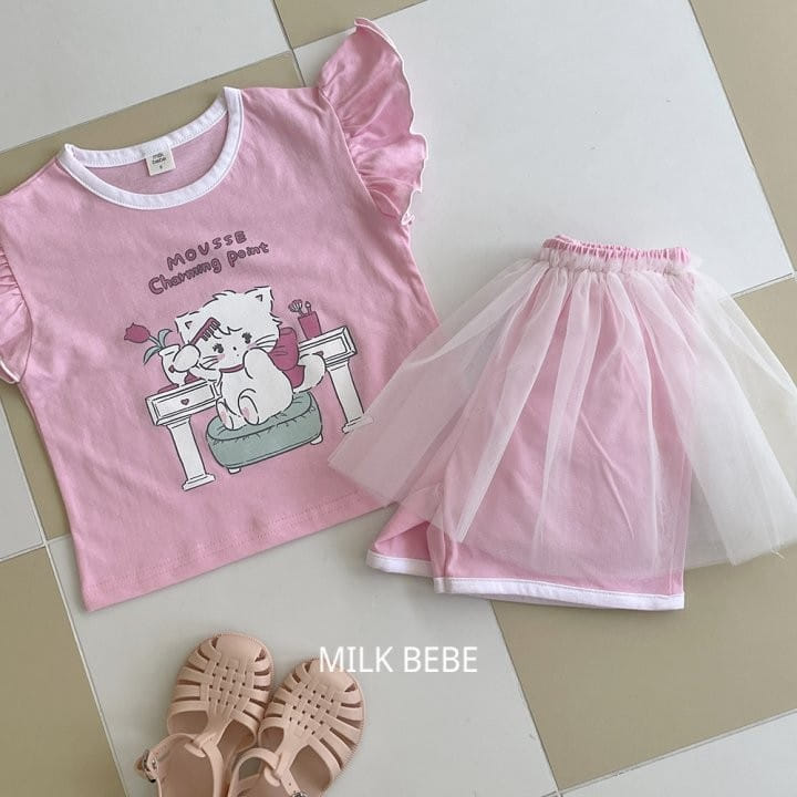 Milk Bebe - Korean Children Fashion - #childofig - Chami Top Bottom Set - 6