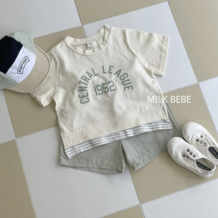 Milk Bebe - Korean Children Fashion - #stylishchildhood - Central Top Bottom Set - 4