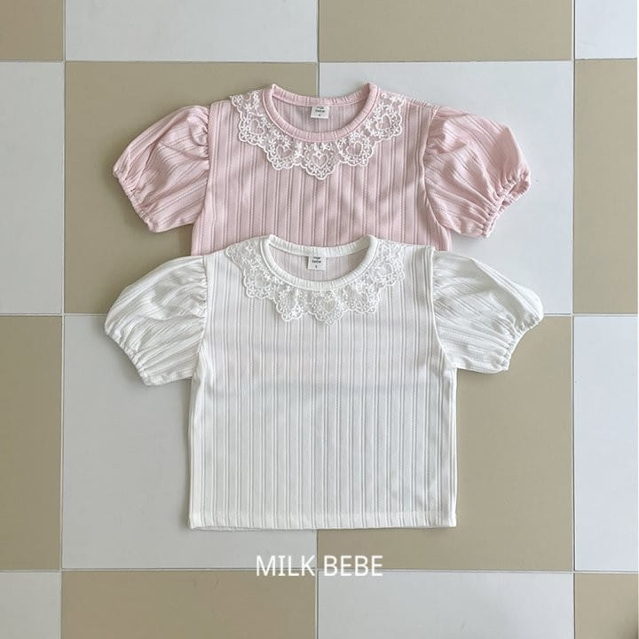 Milk Bebe - Korean Children Fashion - #childrensboutique - Juliet Tee