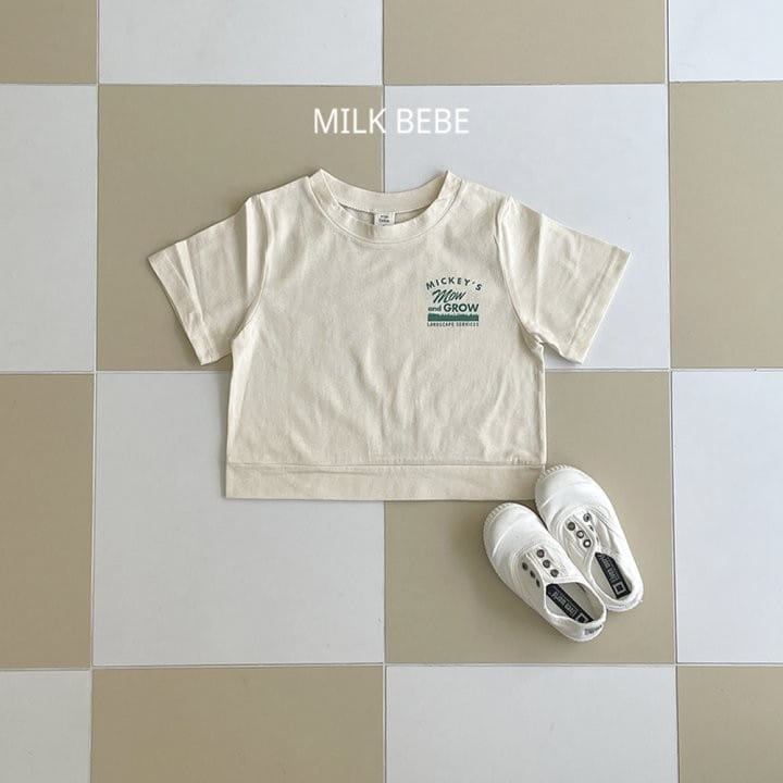 Milk Bebe - Korean Children Fashion - #designkidswear - Grow Tee - 6