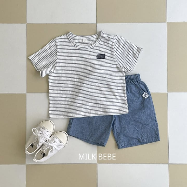 Milk Bebe - Korean Children Fashion - #designkidswear - Jeff Tee