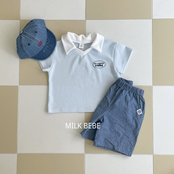 Milk Bebe - Korean Children Fashion - #discoveringself - Los Collar Tee - 9