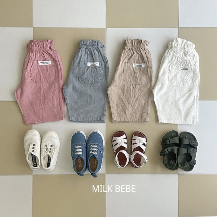 Milk Bebe - Korean Children Fashion - #kidsshorts - Niki Pants