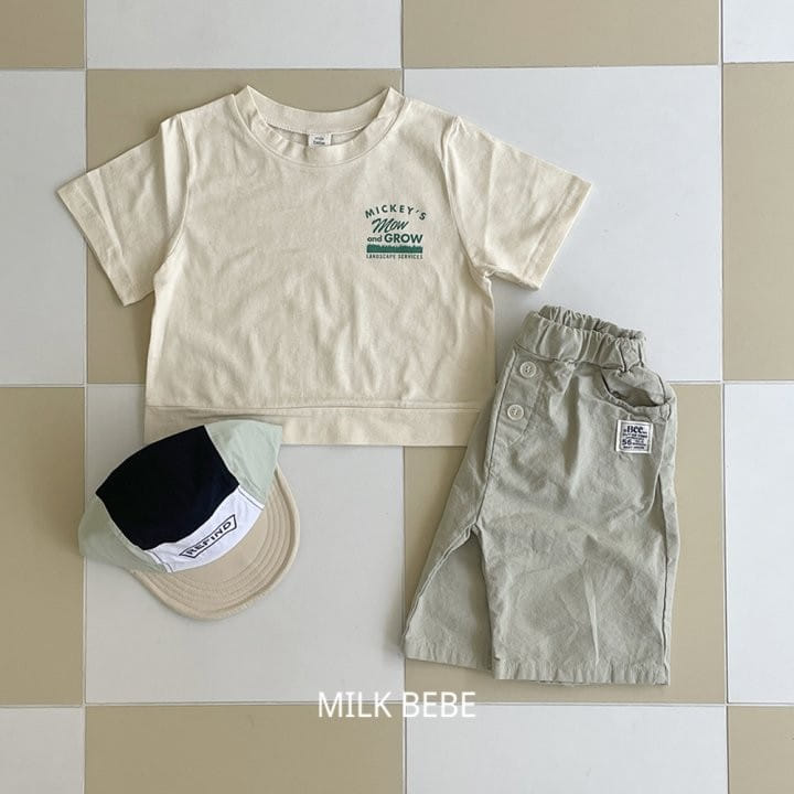 Milk Bebe - Korean Children Fashion - #kidsshorts - Grow Tee - 9