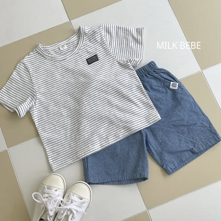 Milk Bebe - Korean Children Fashion - #kidsstore - All Day Denim Pants - 3