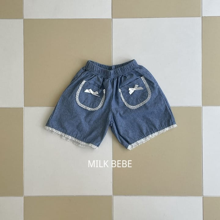 Milk Bebe - Korean Children Fashion - #kidzfashiontrend - Melissa Denim Pants - 6