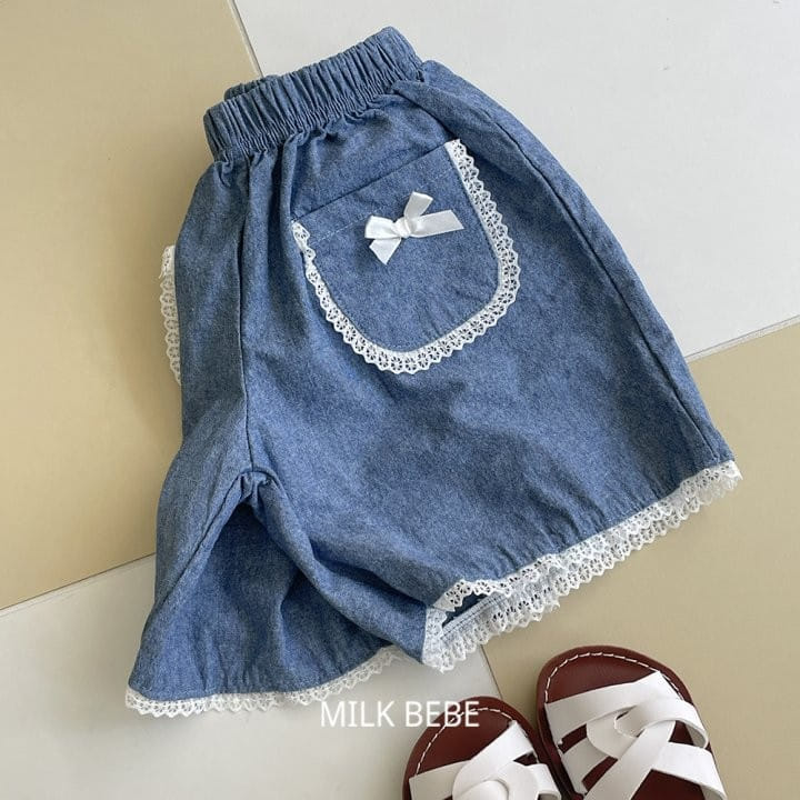 Milk Bebe - Korean Children Fashion - #littlefashionista - Melissa Denim Pants - 8