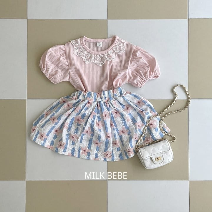 Milk Bebe - Korean Children Fashion - #littlefashionista - Juliet Tee - 9