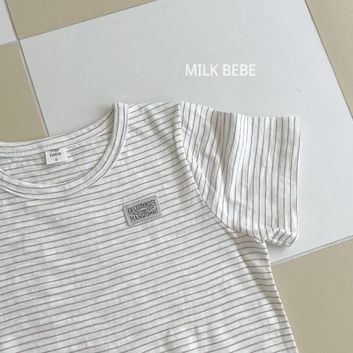 Milk Bebe - Korean Children Fashion - #littlefashionista - Jeff Tee - 8