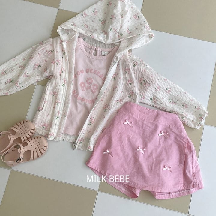 Milk Bebe - Korean Children Fashion - #magicofchildhood - Kate Wrap Skirt Pants - 3